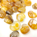 Golden Healer Quartz - Heart