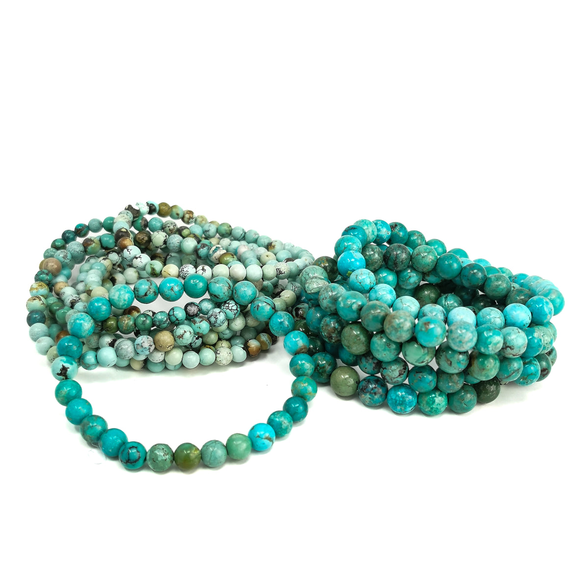 Turquoise bead bracelet, photo 1 of 5