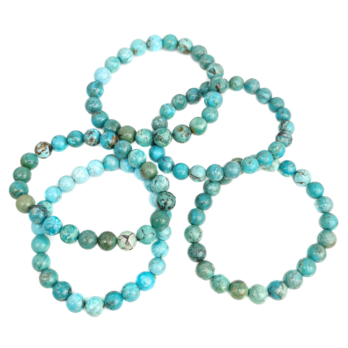 Turquoise bead bracelet, photo 4 of 5