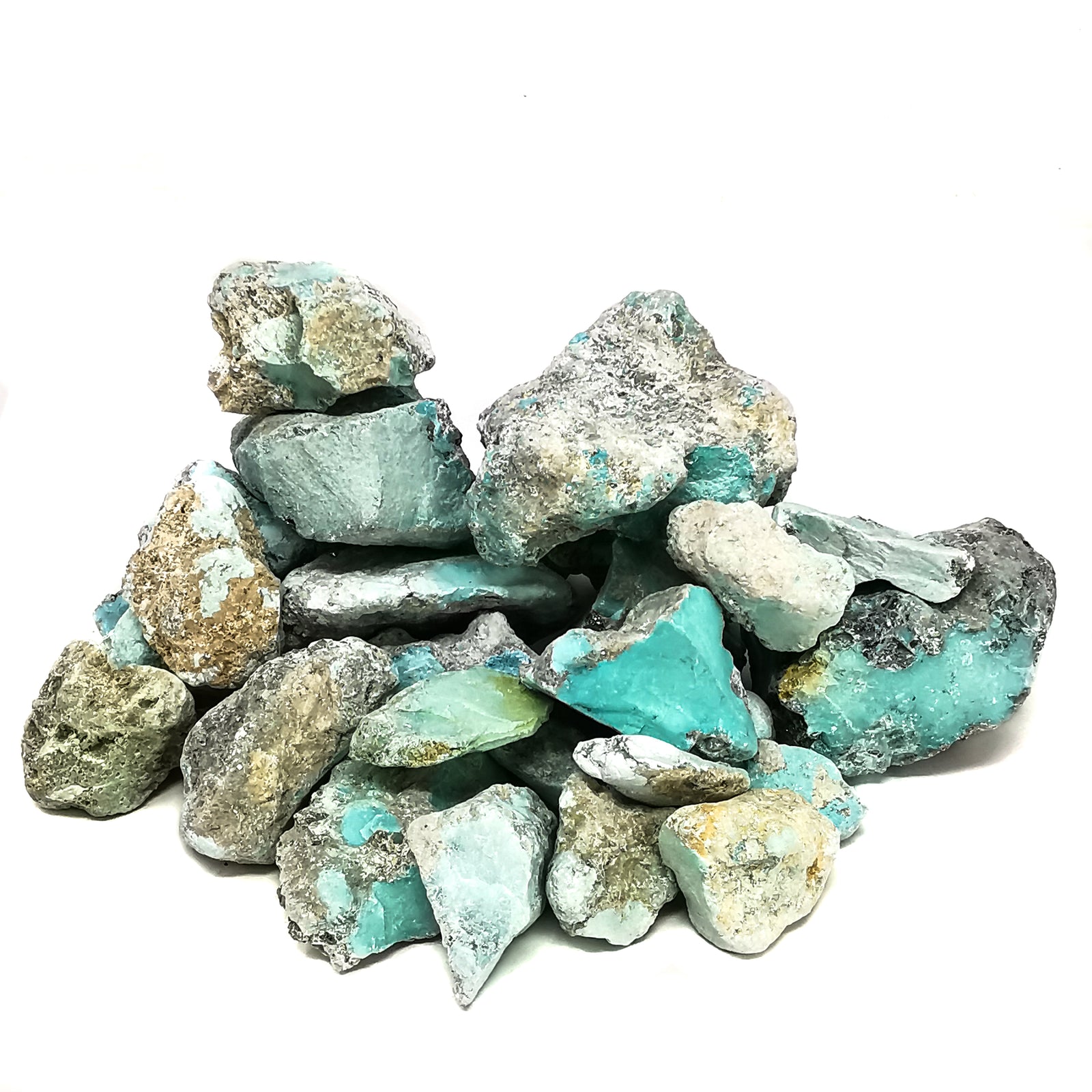 Turquoise Rough Pics Turquoise - Natural - Rough