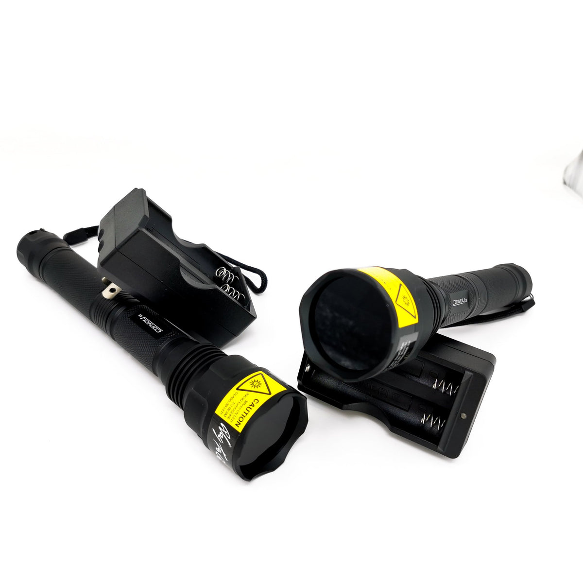 C8 UV flashlight: flashlights with charger