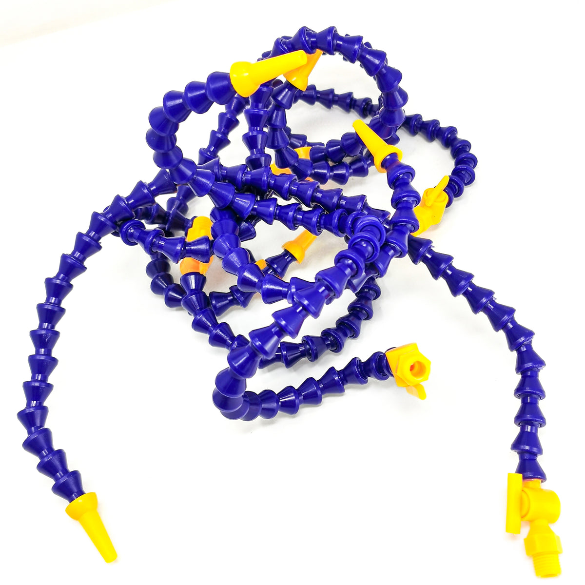 Flexible Water Drip Hose plumbing, made of plastic.