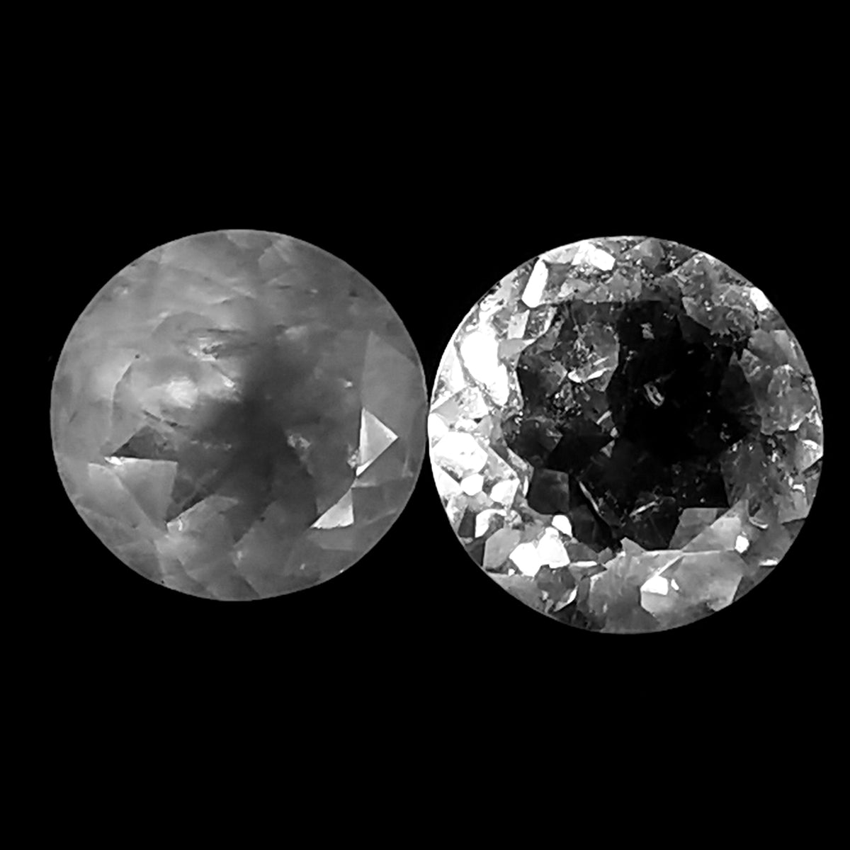 Whistler Quartz facet from Whistler, British Columbia, Canada.