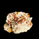 White Barite With Vanadinite - Raw