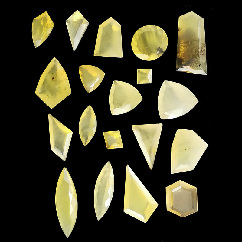 Yellow Opal - Facet