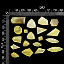 黄蛋白石 - 刻面